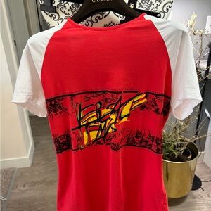 VERSACE JEANS - “AUTHENTIC”Collection Red and White Tee